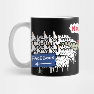 Anti Facebook Mug